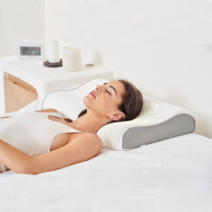 Luxury Memory Foam Pillow And Silk Eye Mask